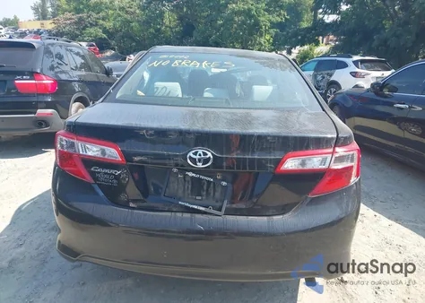 2012 Toyota Camry L z USA, uszkodzony, nr VIN 4T1BF1FK7CU620701